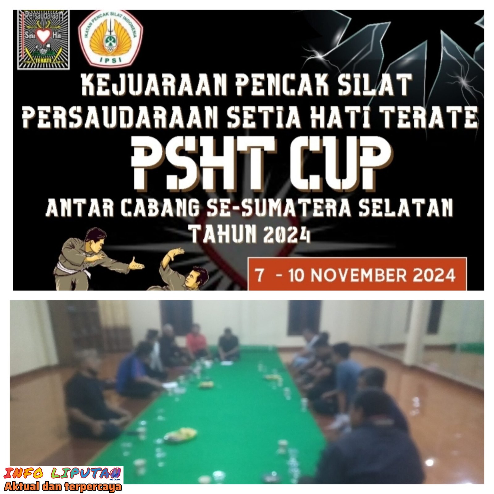 Jelang PSHT CUP Se-Sumatera Selatan, PSHT Cabang Lahat Adakan Rapat Pemantapan Panitia