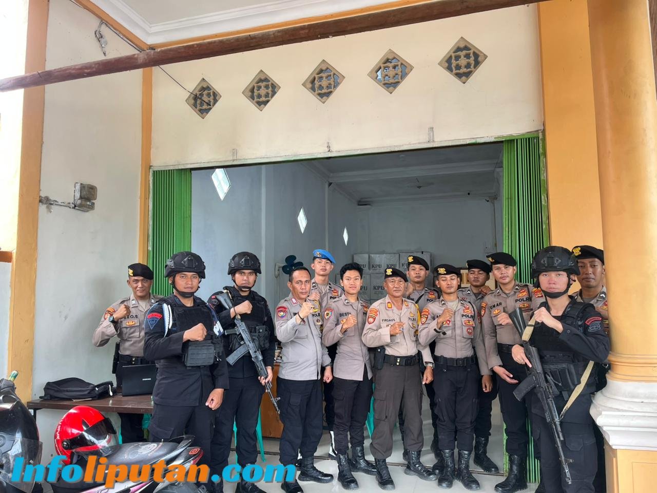 Polres pesisir barat kembali laksanakan patroli gabungan pasca pencoblosan