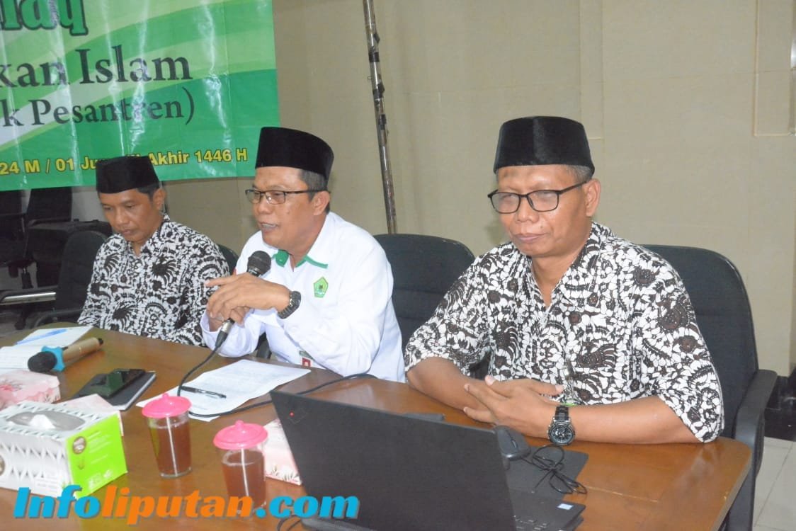 Para Guru Agama Se-Kabupaten Klaten menghadiri Kajian Ilmu MUI.
