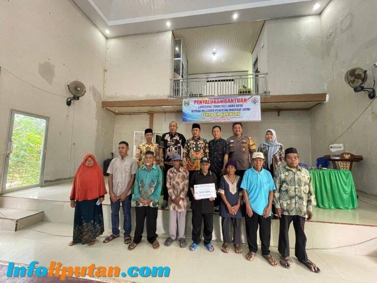 Pekon Air Nanigan Bagikan BLT DD Tahap 4 Kepada 45 KPM