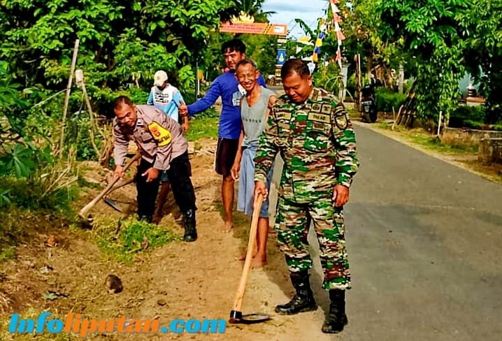 Pekon Lugu Sari Gelar Kegiatan Rutinitas Jumat Bersih