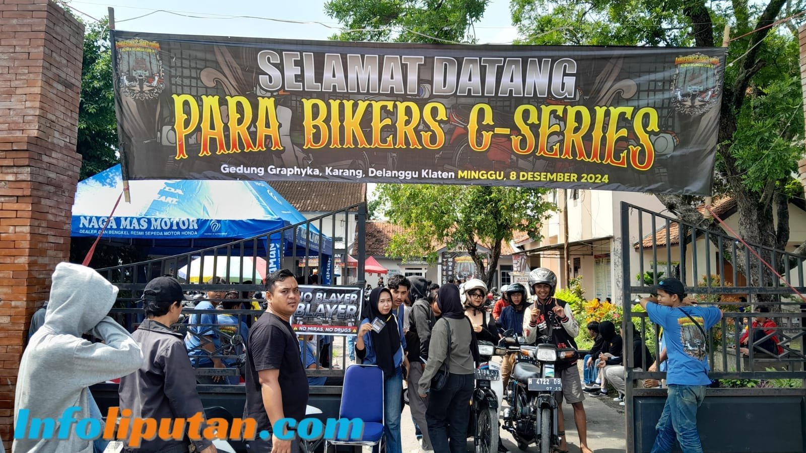 Klub Motor Astrea Delanggu Gelar Bhakti Sosial Dan Kontes Motorshow