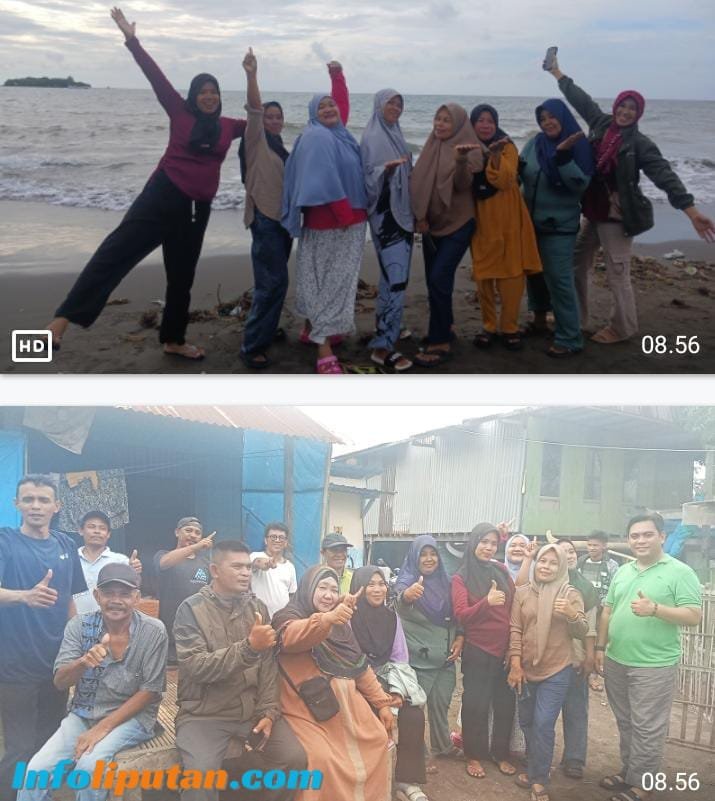 Jalin Silaturahmi,Sesama Tim Komunitas Ci’caka Gelar Makan Bersama di Dermaga Boddia Galeson