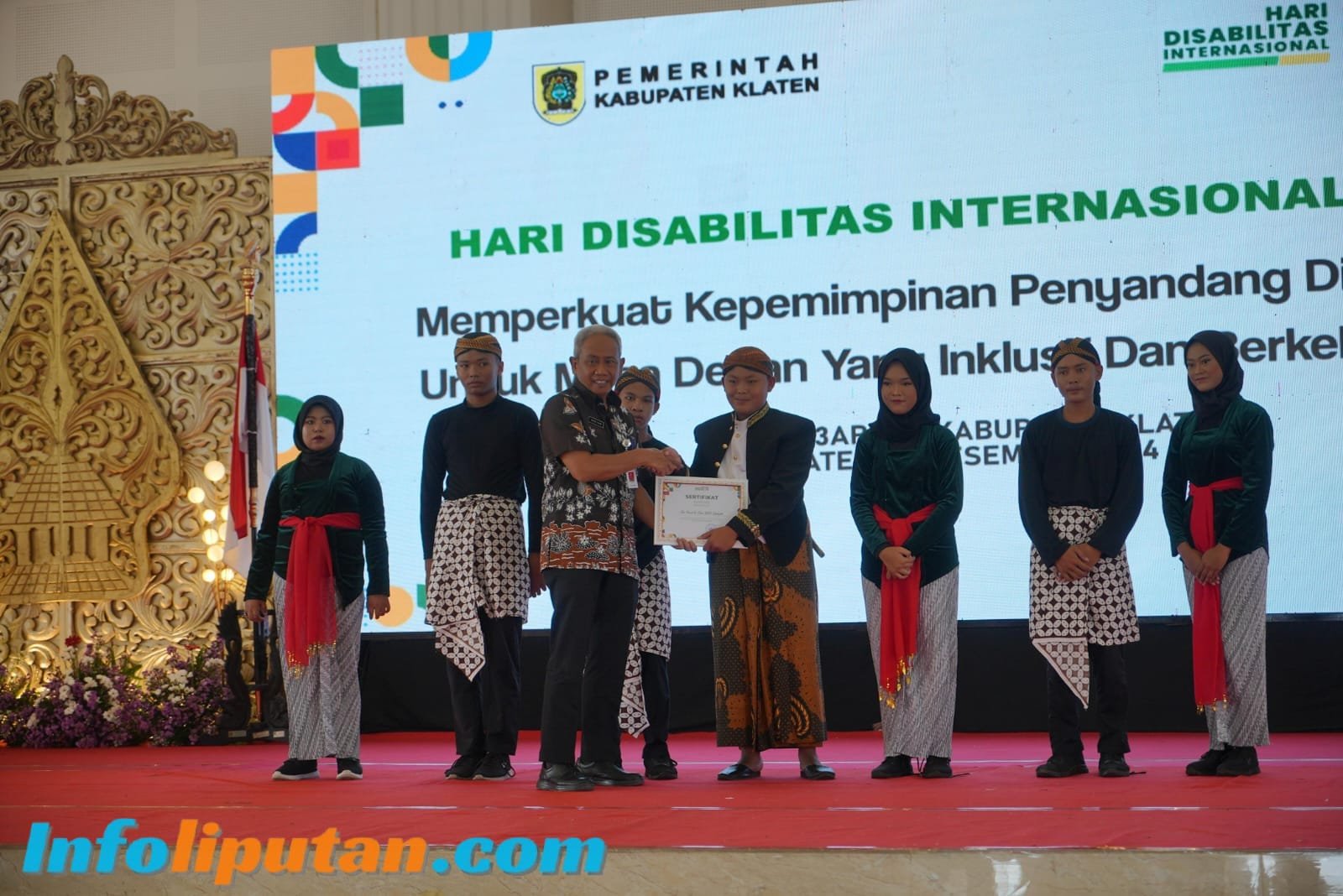 Peringatan HDI 2024 Di Graha Bung Karno Klaten