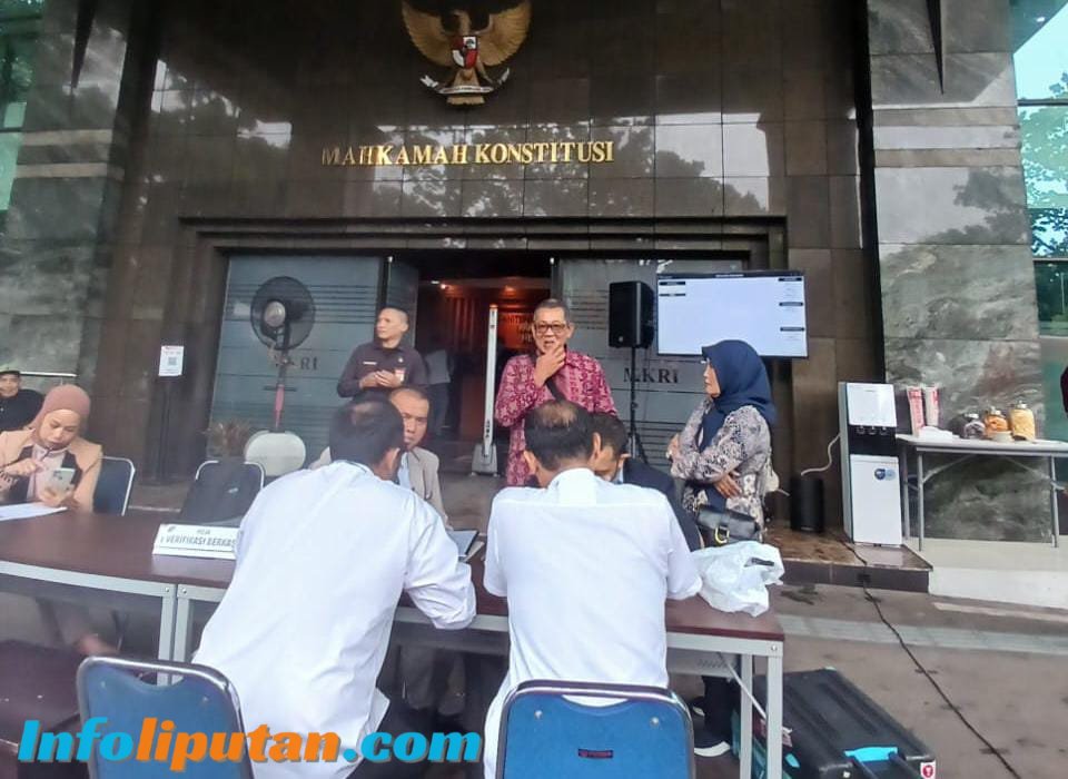 Gugat Hasil Pilkada Deli Serdang, Laporan Gugatan Tim Hukum 03 Diterima MK