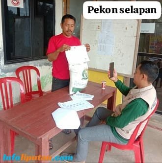 Pekon Selapan Kecamatan Pardasuka Kembali Salurkan Beras CBP Kepada 328 KPM