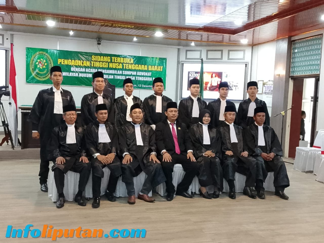 13 Advokat Persadin Disumpah di Pengadilan Tinggi NTB