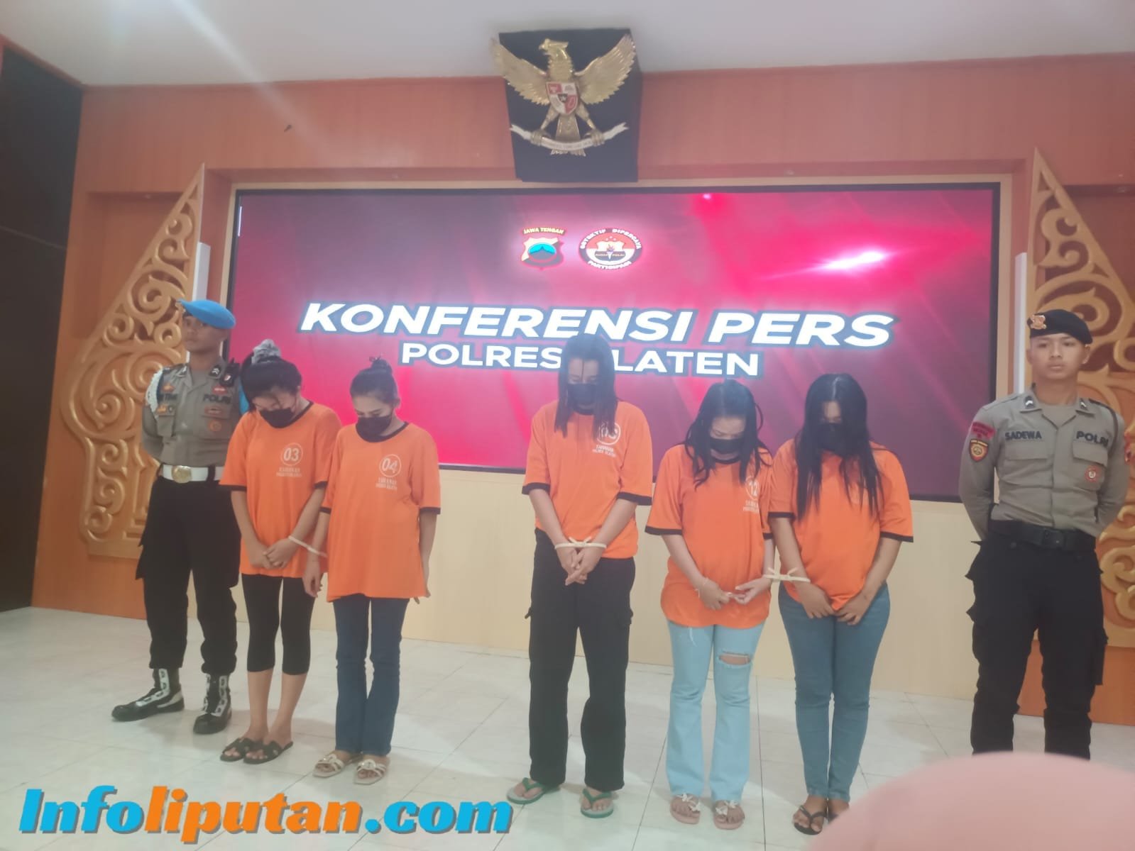 Polres Amankan Pelaku Kekerasan Anak Di Bawah Umur Dan Pelaku Penyalahgunaan Narkoba