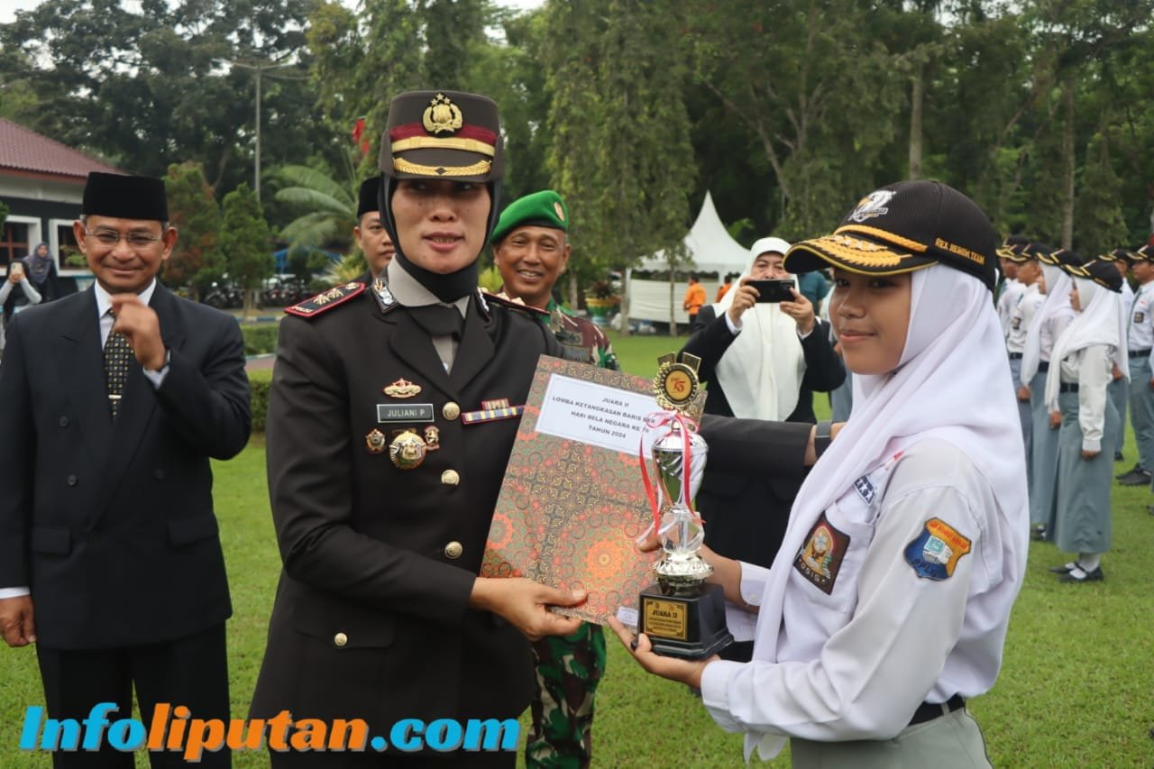 Polresta Deli Serdang Ikuti kegiatan Upacara Bela Negara Ke-76