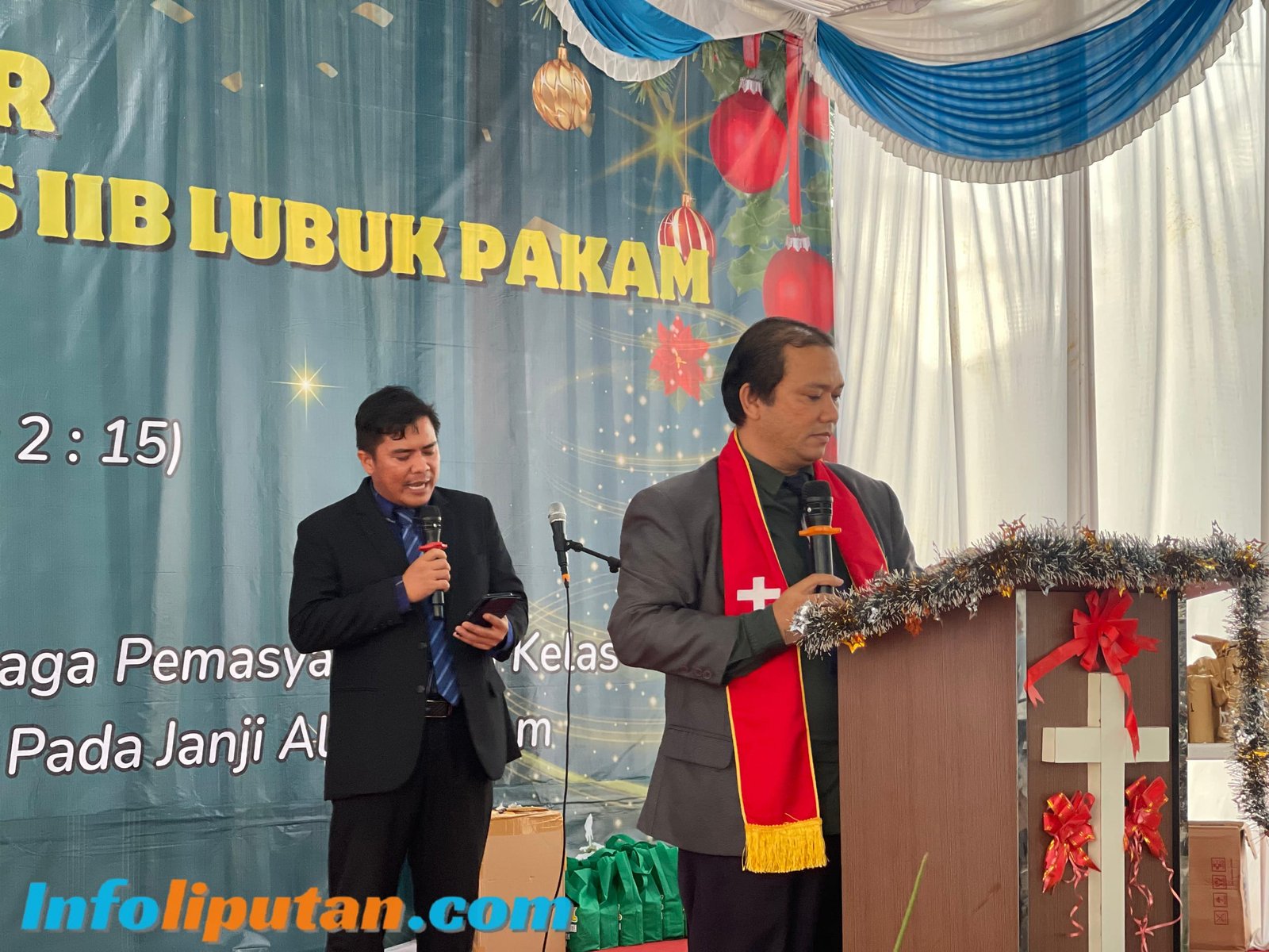 Sukacita Penuhi Lapas, Lapas Pakam Adakan Natal Bersama