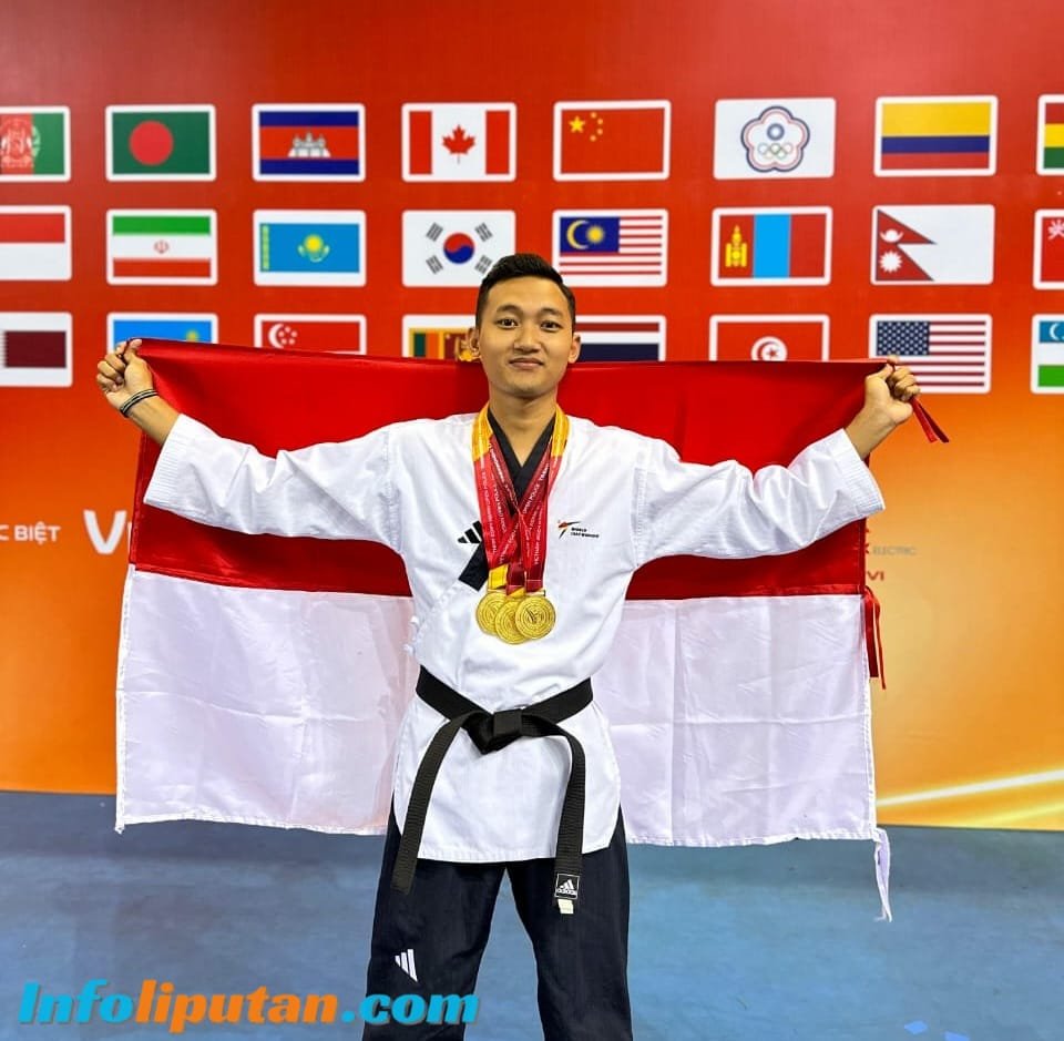 Personel Polres Pesisir Barat Raih 3 Medali Emas di Ajang Internasional