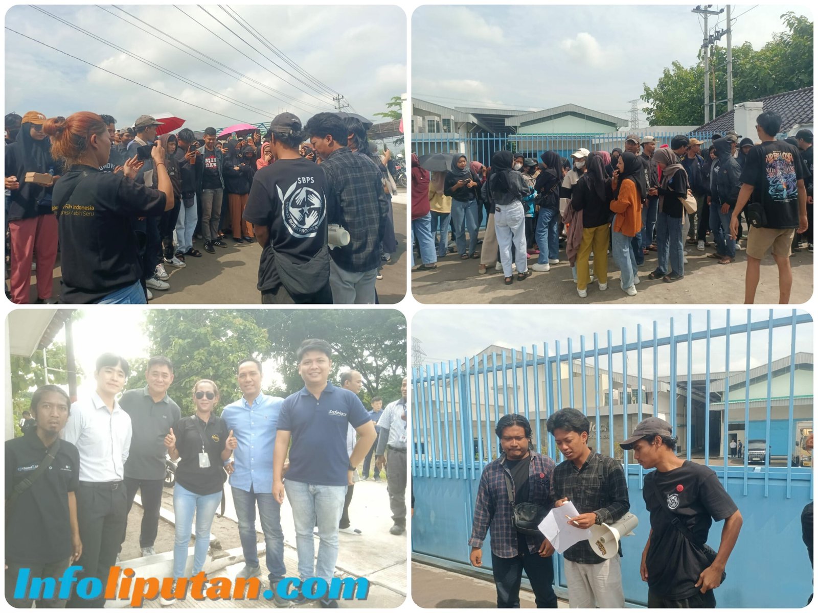 Tuntutan Serikat Buruh SBPS Di Kabulkan Management PT. Safelock Medica Klaten.