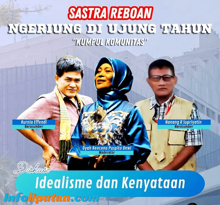 Digagas Tak Seperti Biasa, Pentas Sastra Reboan Menutup Akhir Tahun 2024 di PDS HB.Jassin, TIM Jakarta
