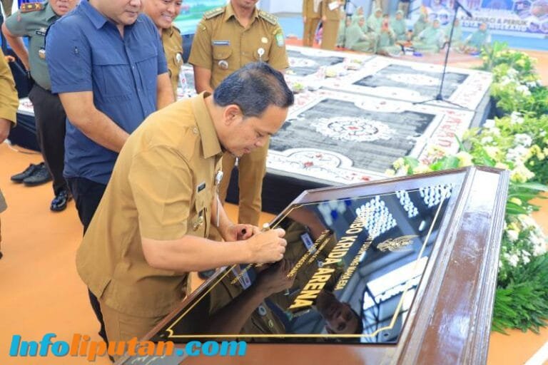 PJ Walikota Tangerang Resmikan Nambo Krida Arena