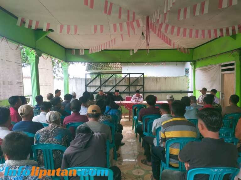 Pekon Margoyoso Kecamatan Sumberjo Gelar Rapat Tahunan Bersama Elemen Masyarakat