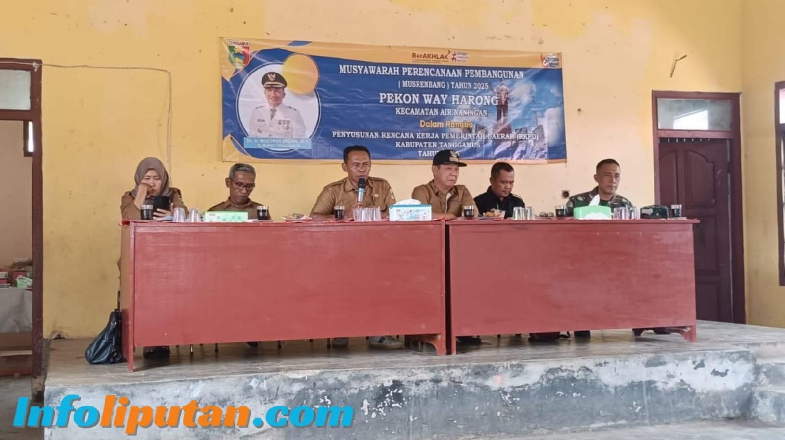 Pekon Wayharong Sosialisasi (Musrenbang 2025, )Beri Arahan Untuk Dukung Percepatan Pembangunan