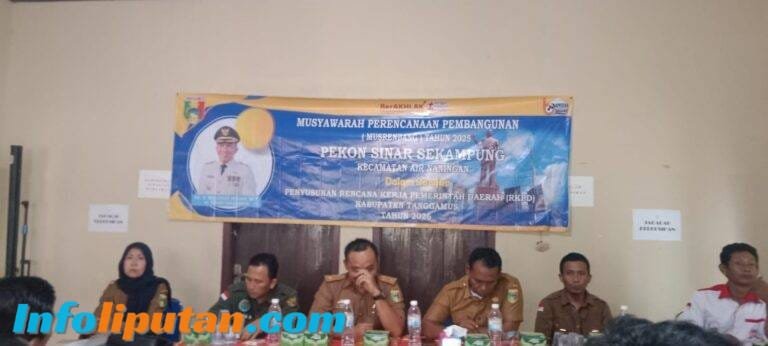 Pekon Sinar Sekampung Kecamatan Air Naningan Gelar Musrenbang RKPD Ungulan Program Kegiatan Tahun 2026