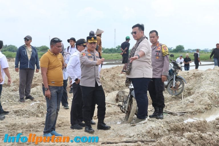 Kapolres Tangerang Dampingi Ombudsman RI Tinjau Pagar Misterius