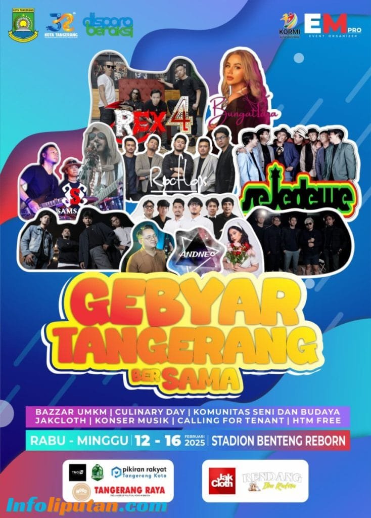 Jelang Event Awal Tahun, Gebyar Tangerang Bersama Bakal Spektakuler
