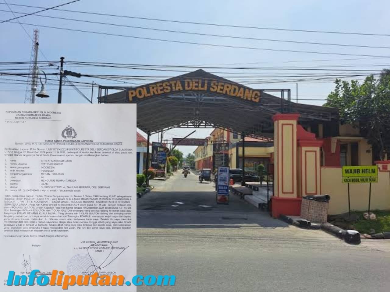 Terkesan Lamban Laporan Kasus Penganiayaan Jalan di Tempat, ROMAULI GULTOM Masih Bebas Berkeliaran