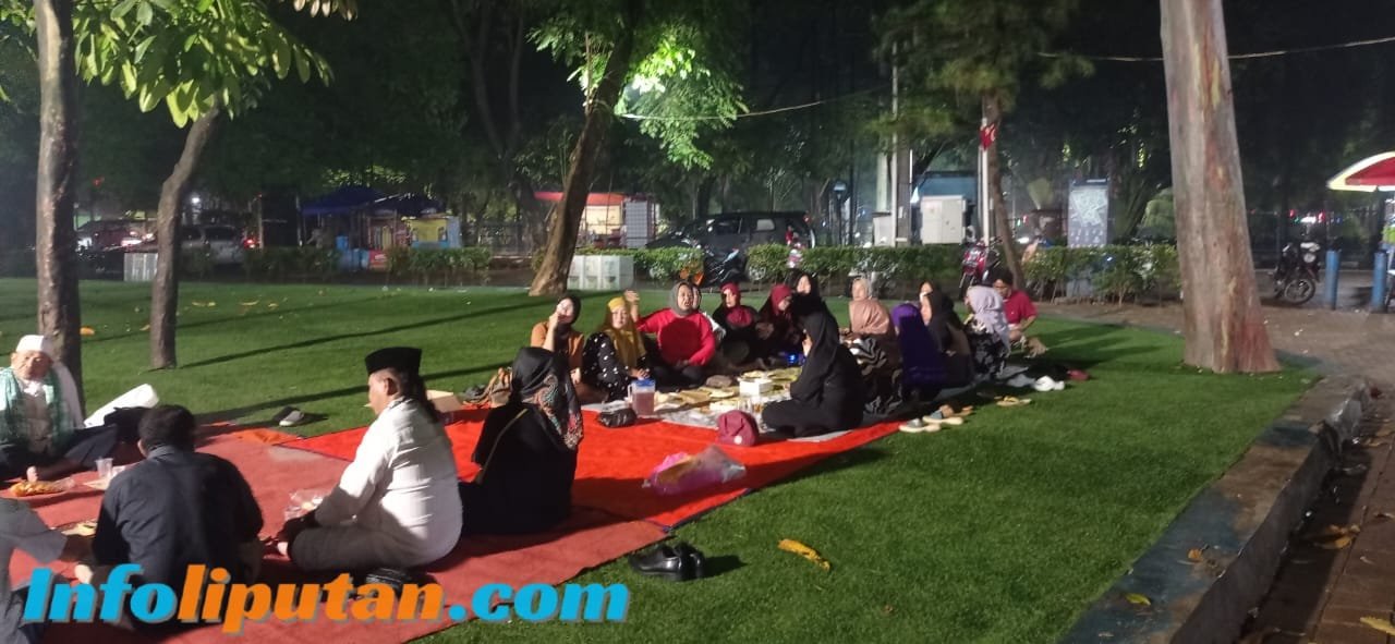 Acara Pengajian Bulanan Di Taman Pisang , Cibodas , Kota Tangerang