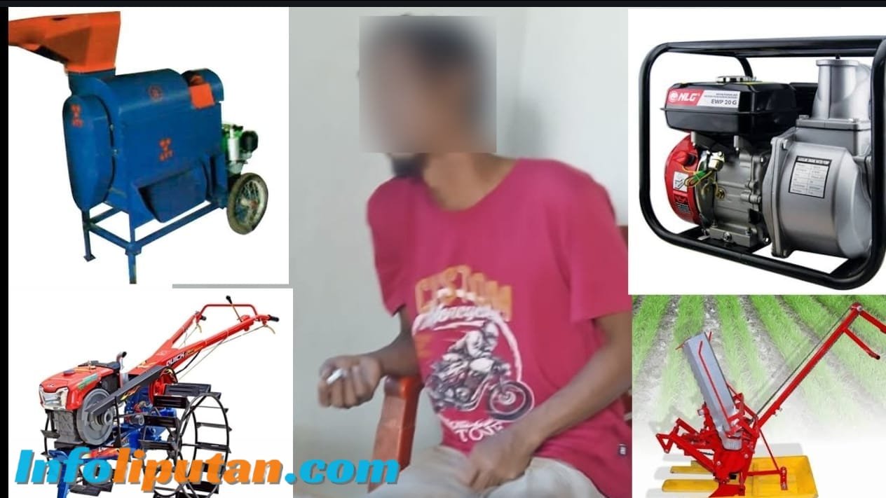Oknum Anggota BHP Pekon Pardasuka, Diduga Gelapkan Alsintan Milik Kelompok Tani
