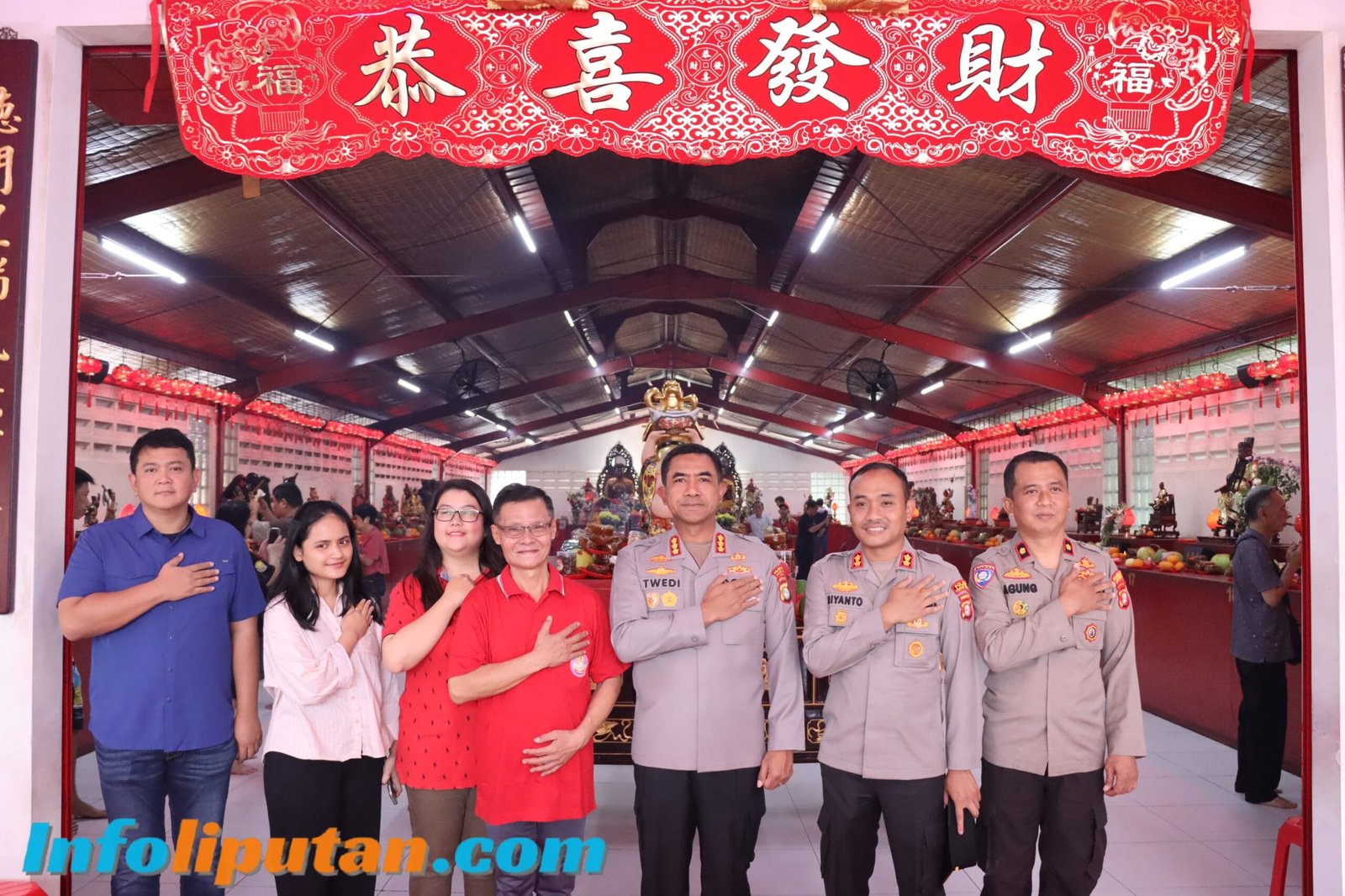 Jelang Imlek 2025, Polres Metro Jakbar Amankan 47 Vihara dengan Terjunkan 289 Personel