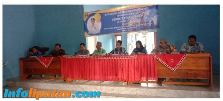 Pekon Datar Lebuway Kecamatan Air Nanigan Gelar Musrenbang Rencangan Pembangunan