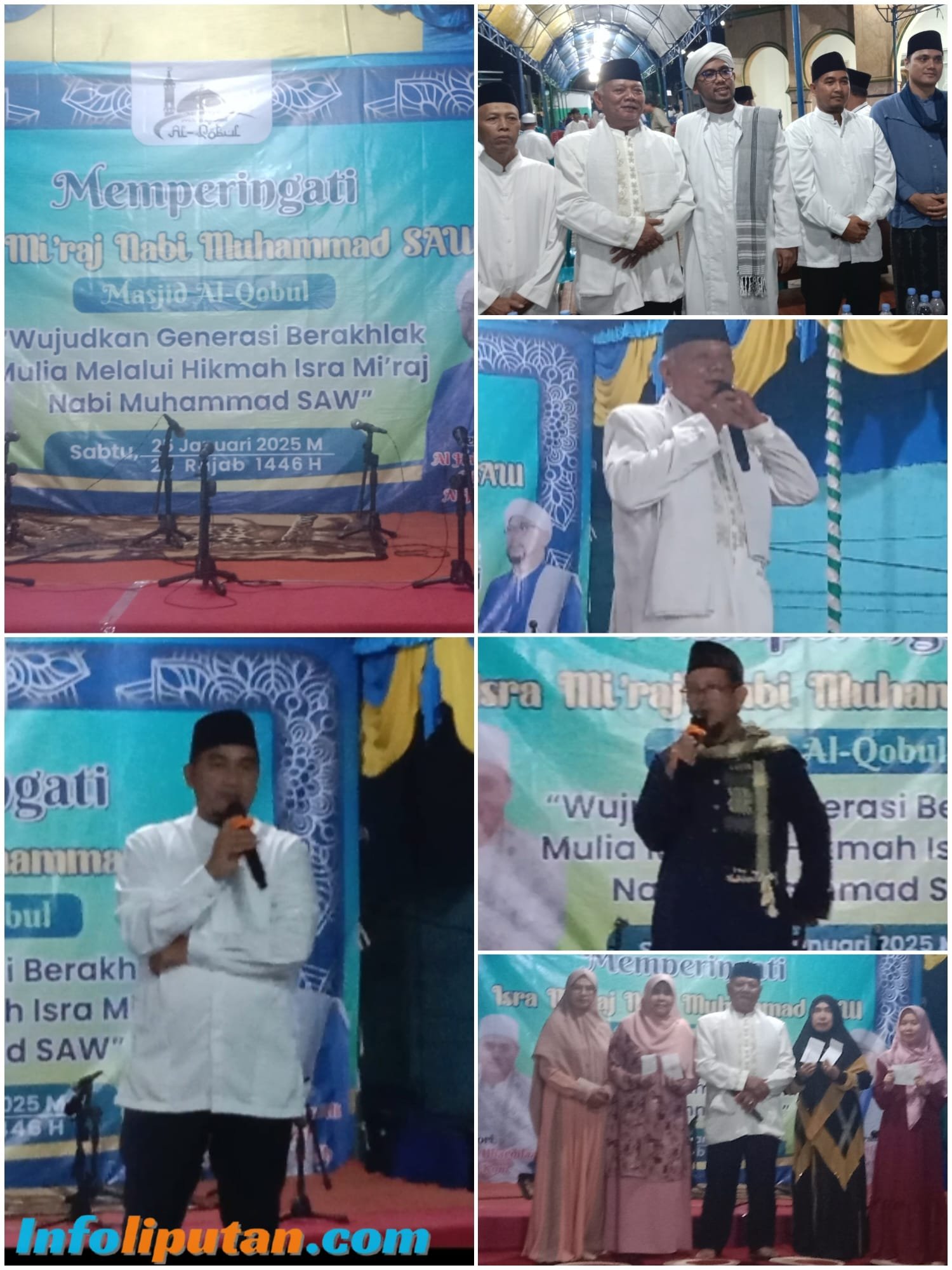 Memperingati Isra Mi’raj 25 Rajab 1446 Hijriah di Mesjid Al Qobul