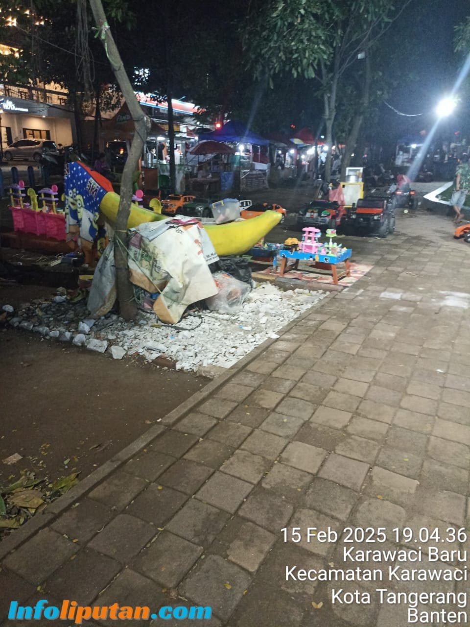 *Miris! Taman Pisang di Kota Tangerang Beralih Fungsi Diduga Menjadi Ajang Komersil*