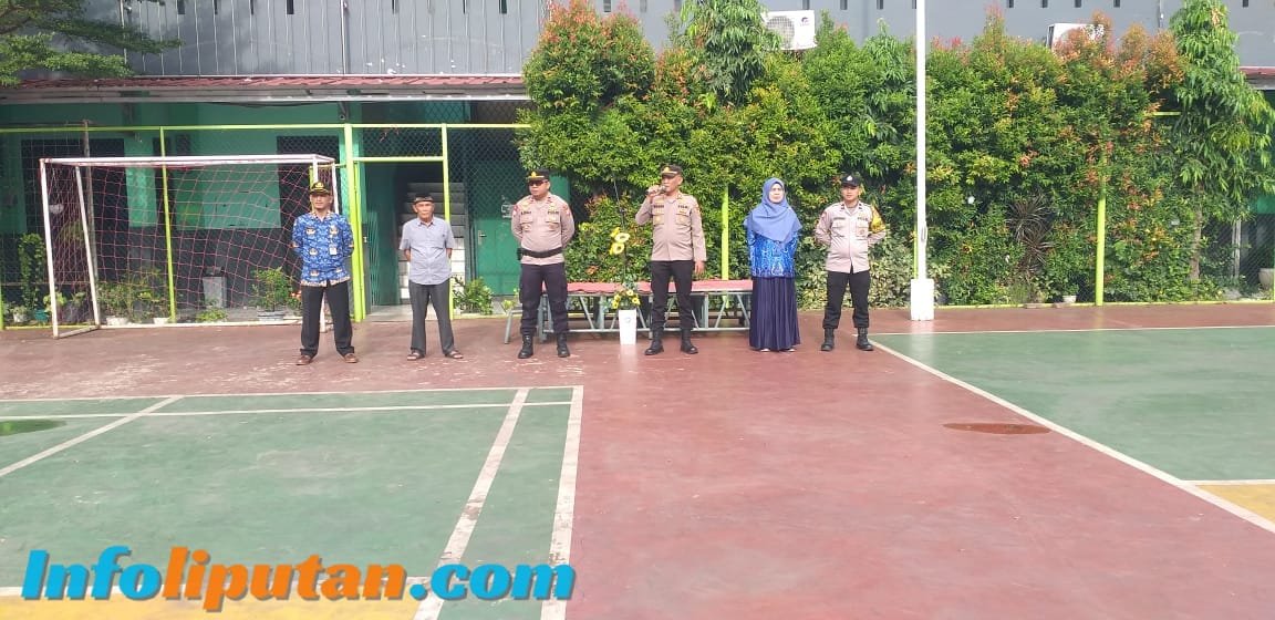 Kasat Binmas Polres Tangerang Selatan Gelar Kegiatan Pencegahan Tawuran Antar Pelajar ( CETAR ) di SMKN 1 Tangerang Selatan