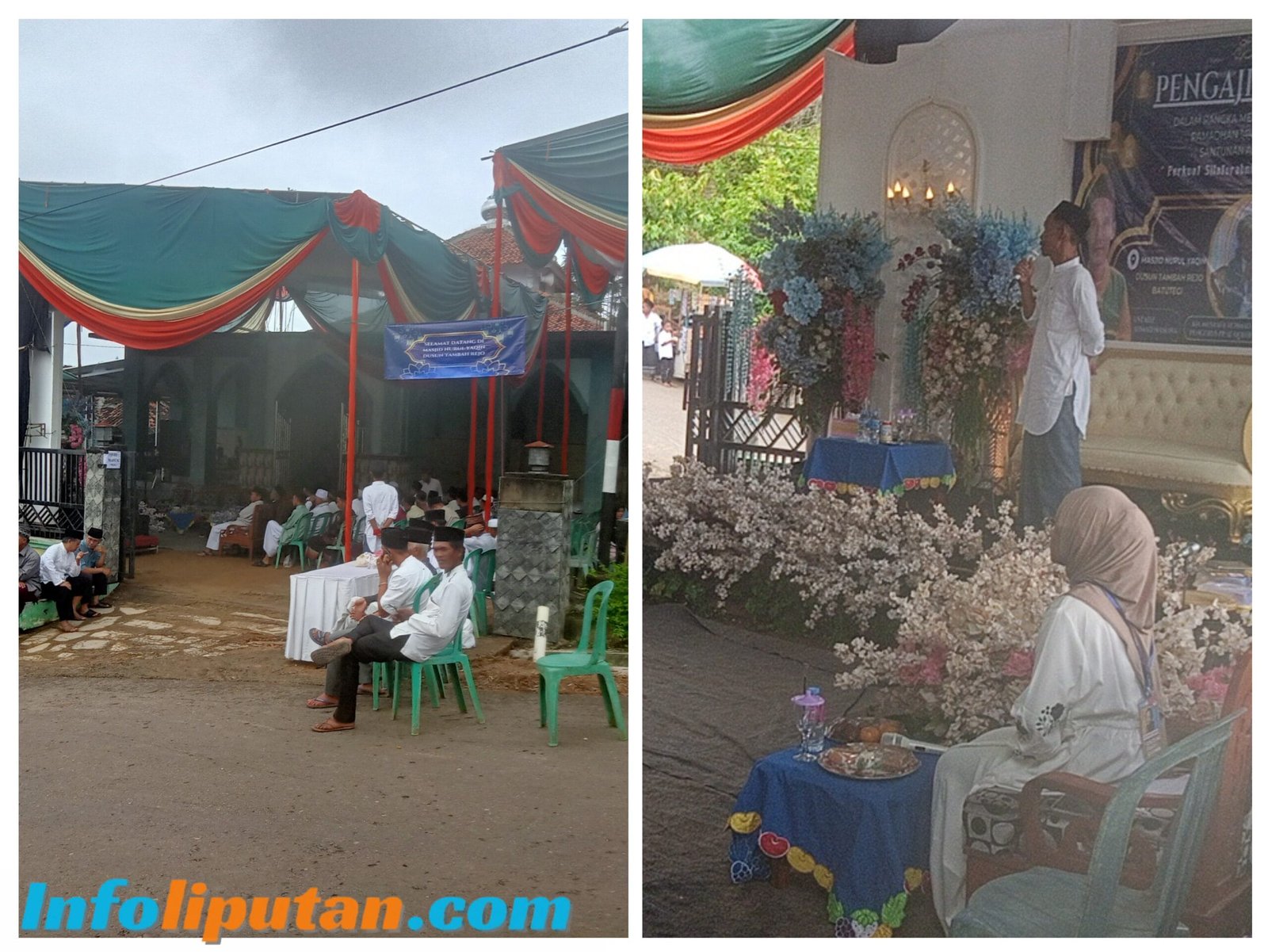 Pekon Batu Tegi Gelar Pengajian Akbar Dalam Rangka Menyosong Bulan Suci Ramadhan 1446 H Ruahan Dan Santunan kepada anak Yatim Piatu