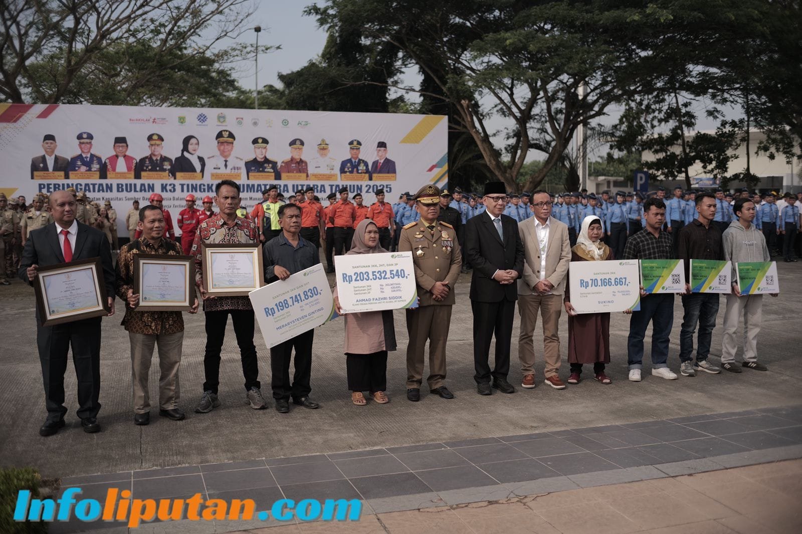 PT Angkasa Pura Aviasi Sukses Jadi Tuan Rumah Peringatan Bulan K3 Tingkat Sumut 2025