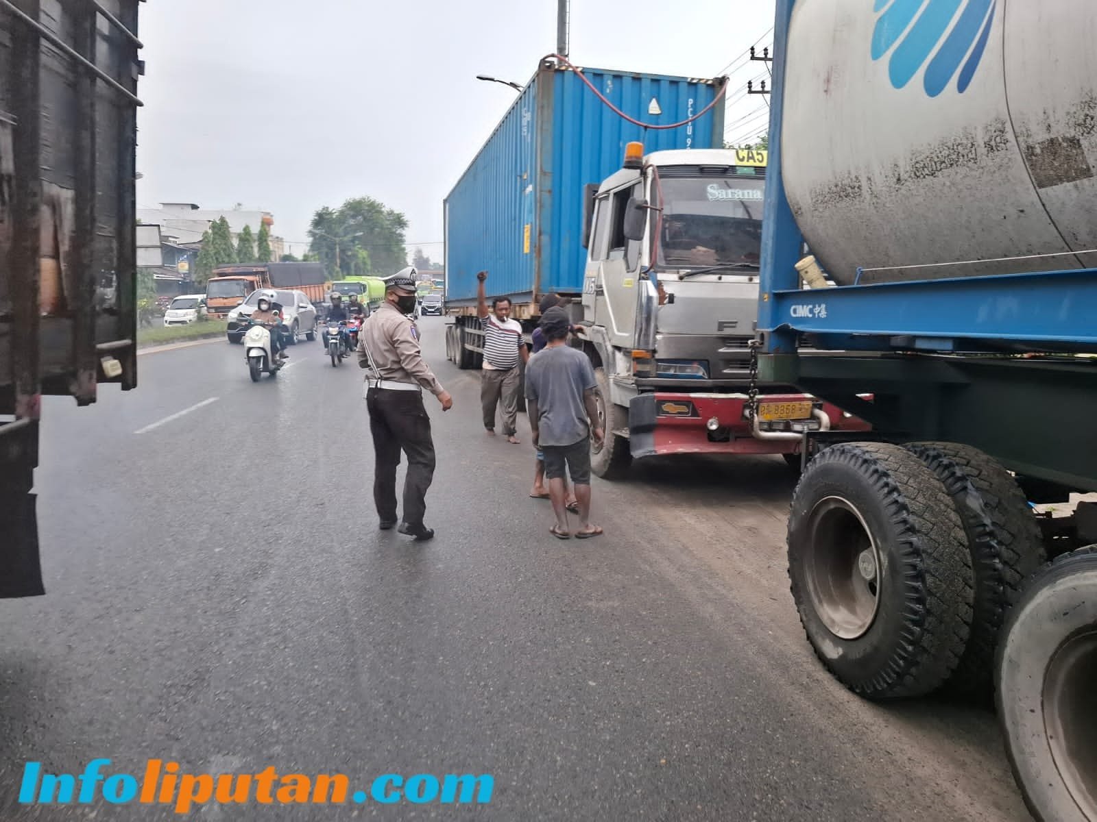 Satlantas Polresta Deli Serdang Sosialisasikan Ops Keselamatan Toba 2025