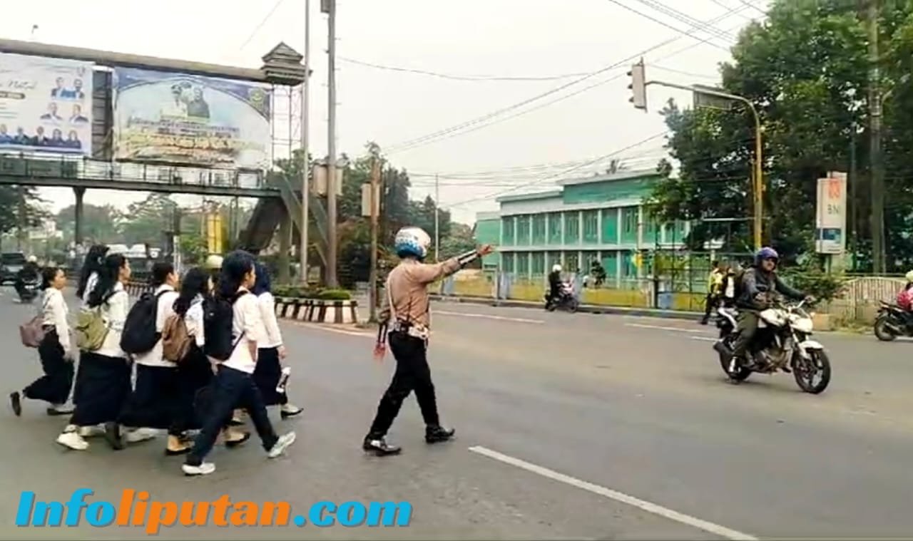 Satlantas Polresta Deli Serdang Gencar Lakukan pengaturan lalu lintas, Wujudkan keamanan saat berkendara