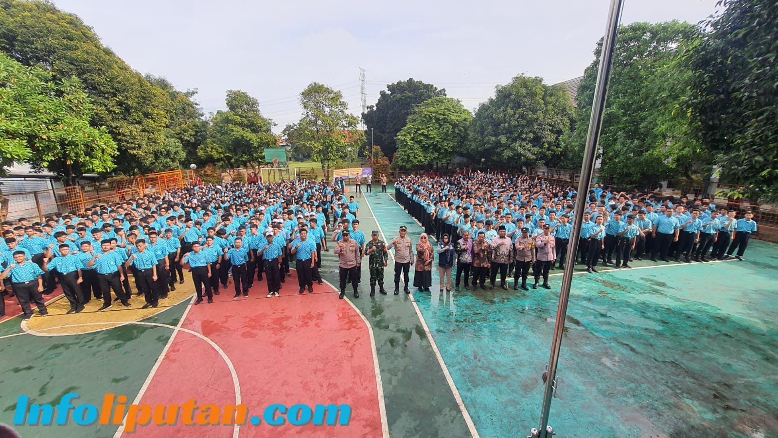 Pencegahan Tawuran Antar Pelajar, Kasat Binmas Polres Tangerang Selatan Gelar Kegiatan CETAR di Sekolah