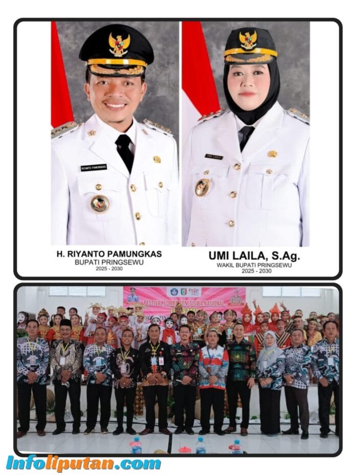K3S Kabupaten Pringsewu Ucapkan Selamat Kepada H Riyanto Pamungkas Dan Umi Laila S.Ag. Atas Pelantikan Bupati Dan Wakil Bupati Terpilih Kabupaten Pringsewu