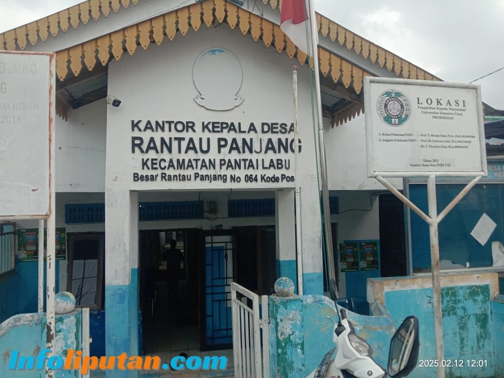 Diberitakan Di Media Online Bergaya Preman Dan Serang Warga, Kades Rantau panjang Membantah “Itu Semua Tidak Benar”