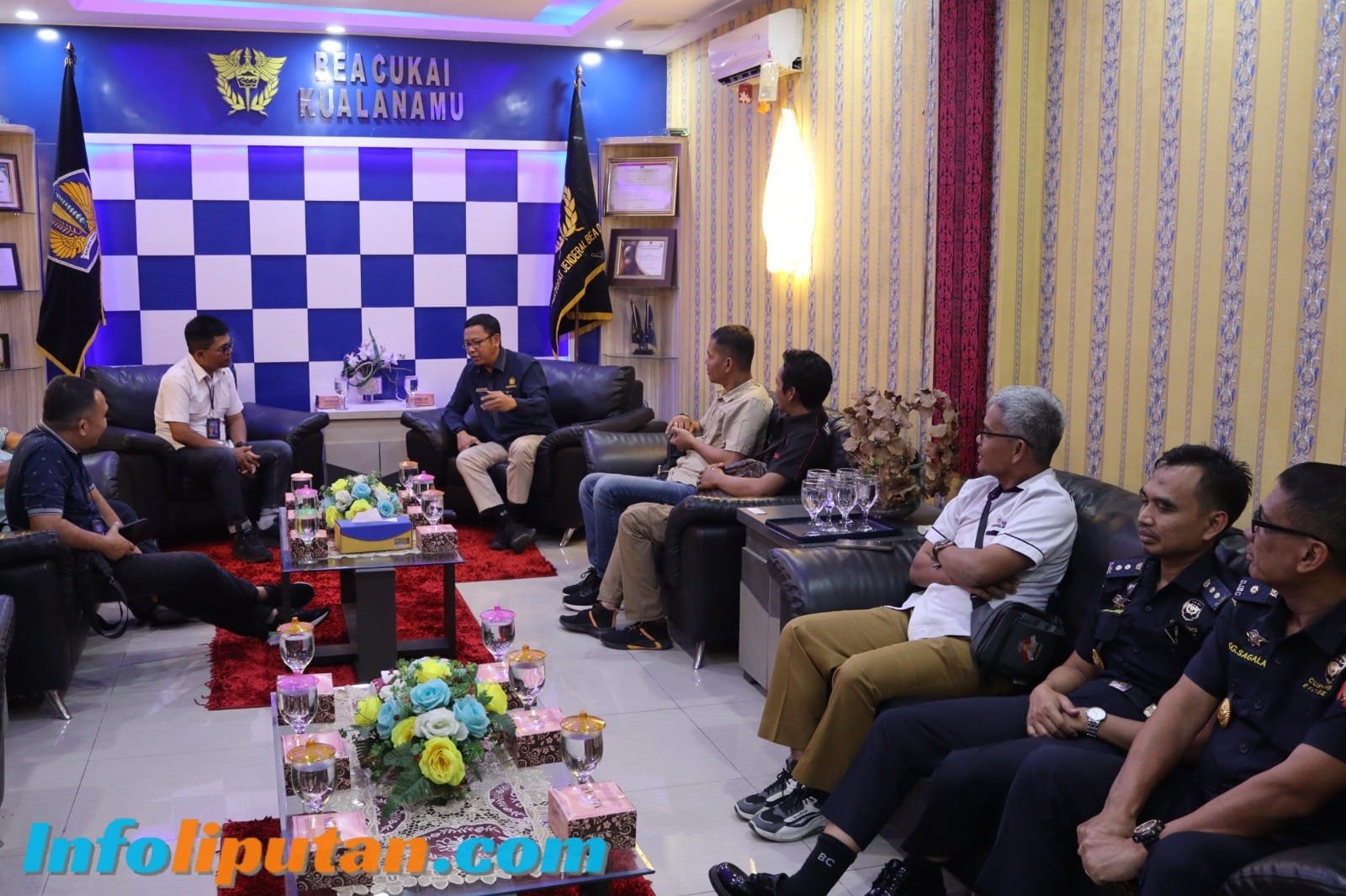 Jaga Kemitraan Dengan Jurnalis, Bea Cukai Kualanamu : Silahturahmi Itu Penting