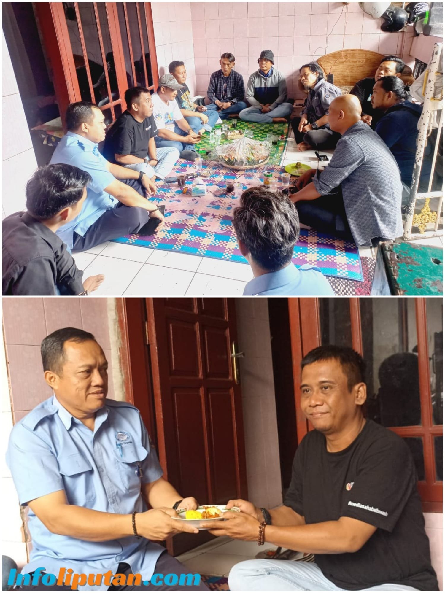 Perumda Tirta Benteng Kota Tangerang Silaturahmi Ke KJK di Hari Pers Nasional