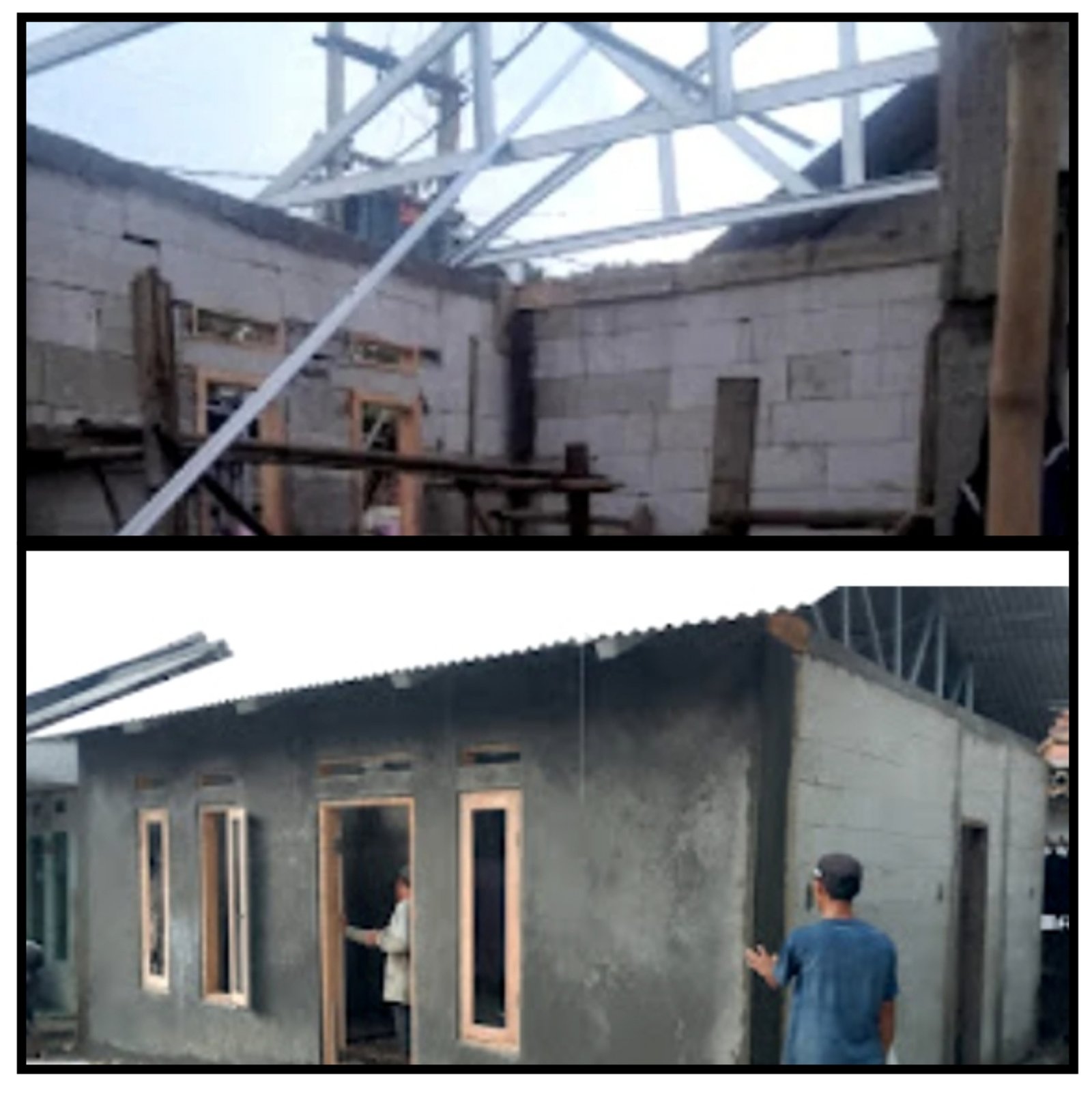 Warga Desa Pasir Ampo Ucapkan Terima Kasih atas Program Bedah Rumah Pemerintah Kecamatan Kresek