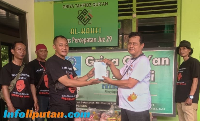Pewarta Independen Jogya Dan Klaten Agendakan Kegiatan Wakaf Al-Qur’an.