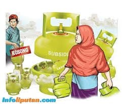 Sejak Libur Nasional, Gas Melon Tiga Kilogram Sudah Menghilang di Pamulang, Kota Tangerang Selatan