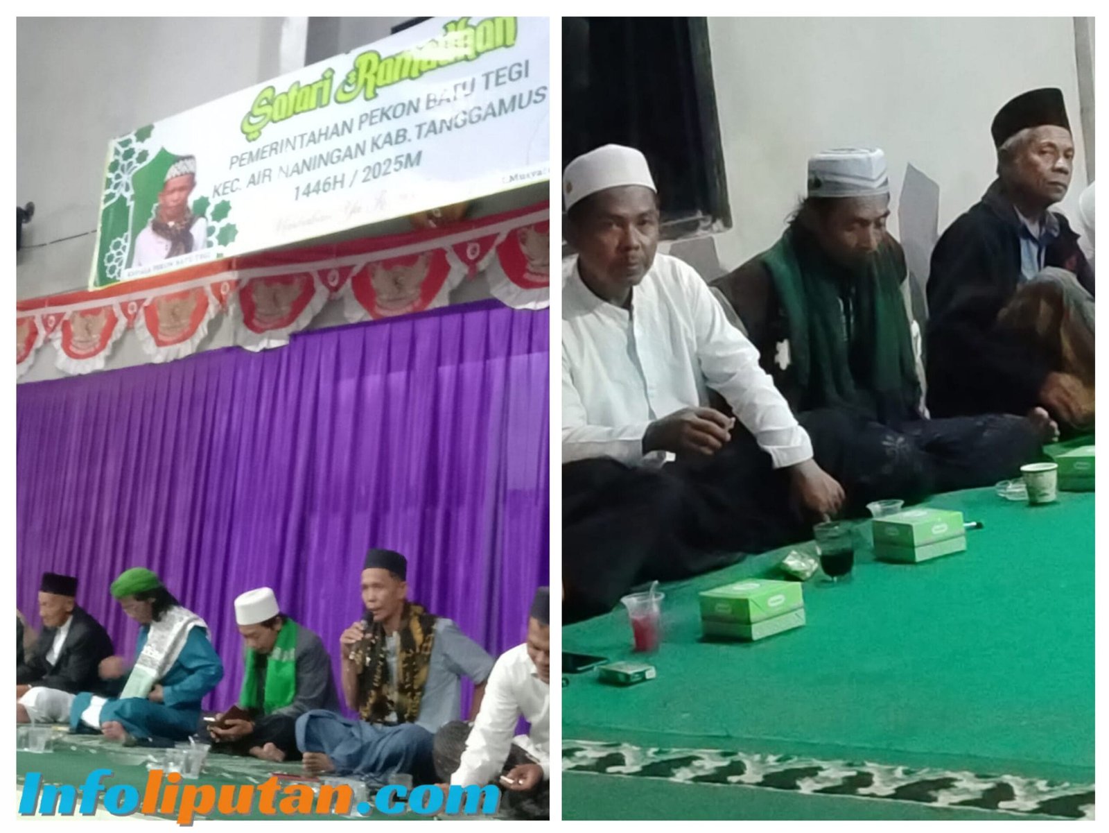 Pekon Batu Tegi Gelar Safari Ramadhan Bersama MWC NU Air Nanigan