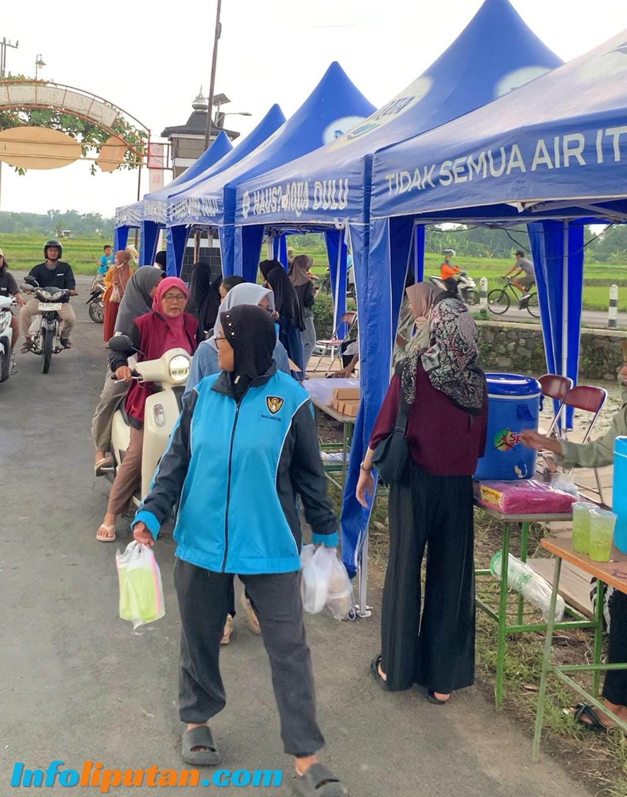 Suasana Kemeriahan Pasar Sonten di Dukuh Wangen