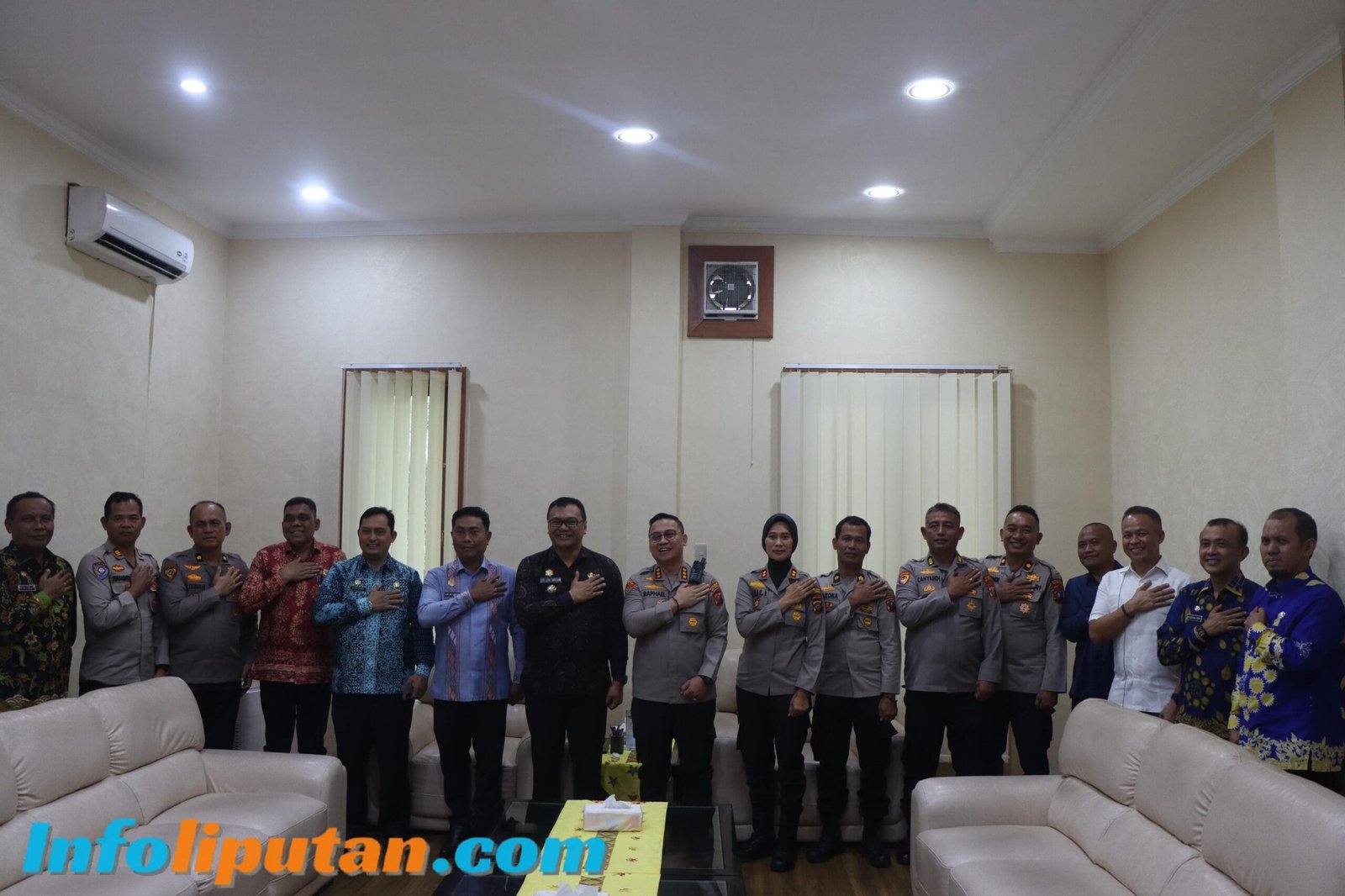 Tingkatkan Sinergitas, Kapolresta Deli Serdang Kunjungan Ke Kantor Bupati Deli Serdang