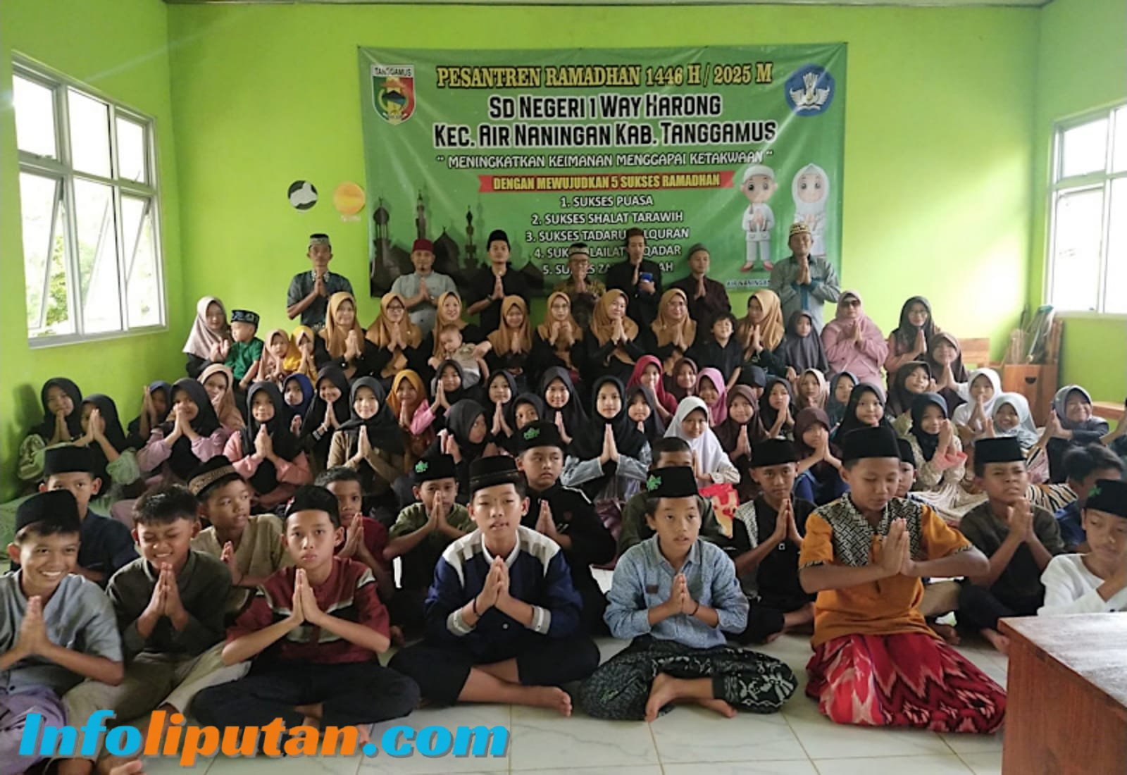 SD Negri 1 Way Harong Gelar Kegiatan Pesantren kilat