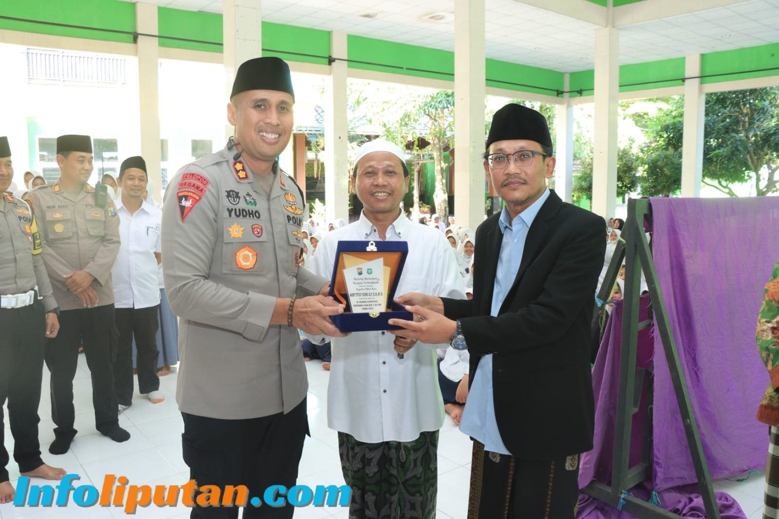 Polres Blitar Kota Pererat Sinergitas dengan Pesantren Mambaus Sholikin 2