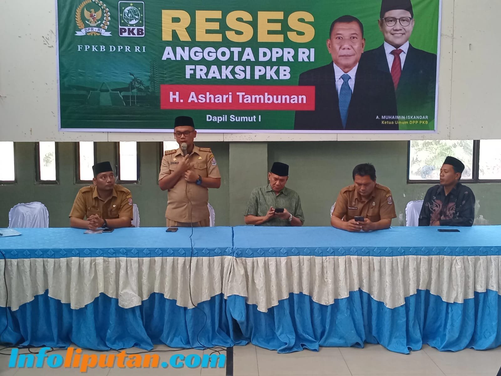 Anggota DPR-RI Fraksi PKB, H.Anshari Tambunan, Serap Aspirasi Masyarakat