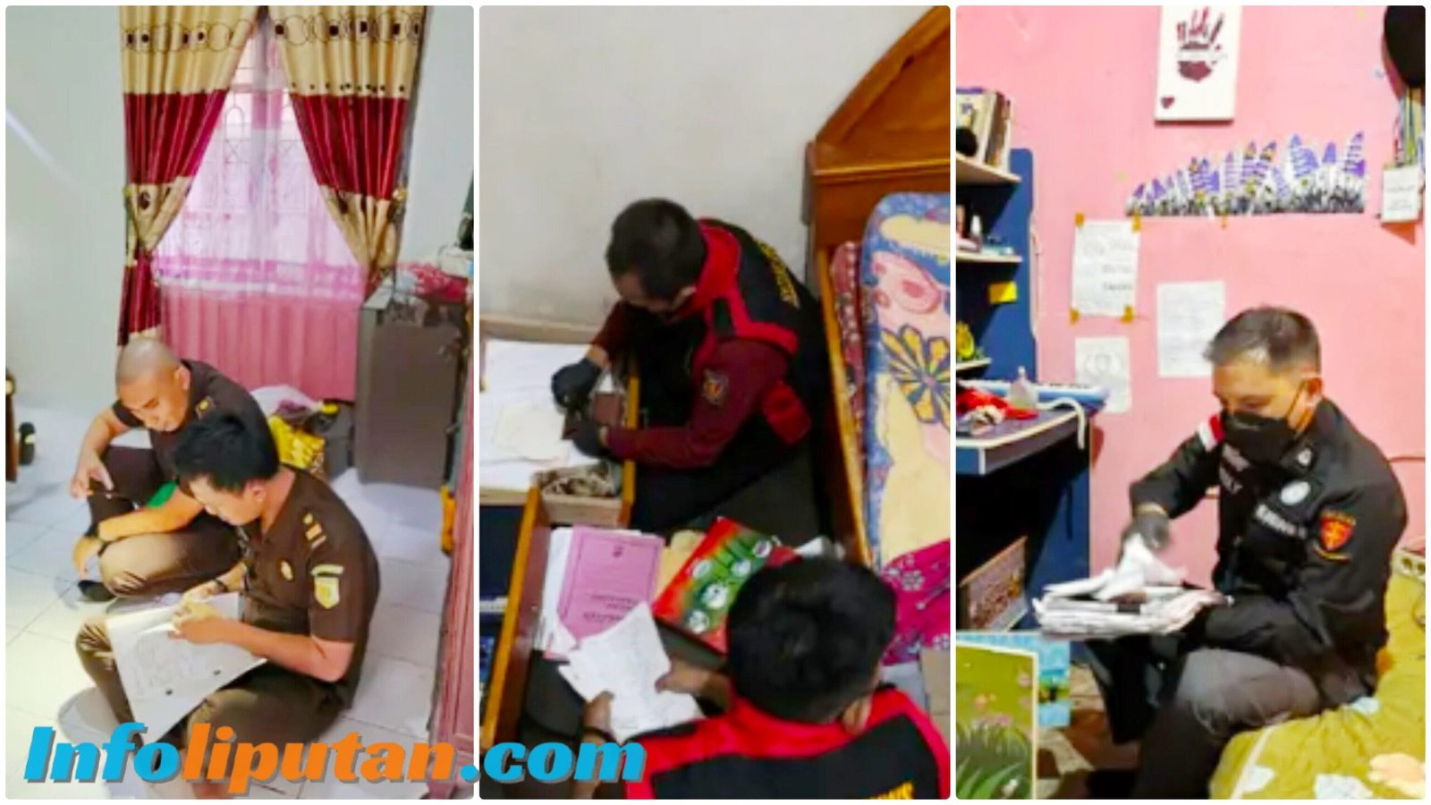 Kejari Pringsewu Lakukan Penggeledahan Terkait Dugaan Korupsi KUR Dan Kupedes Di BRI Unit-1